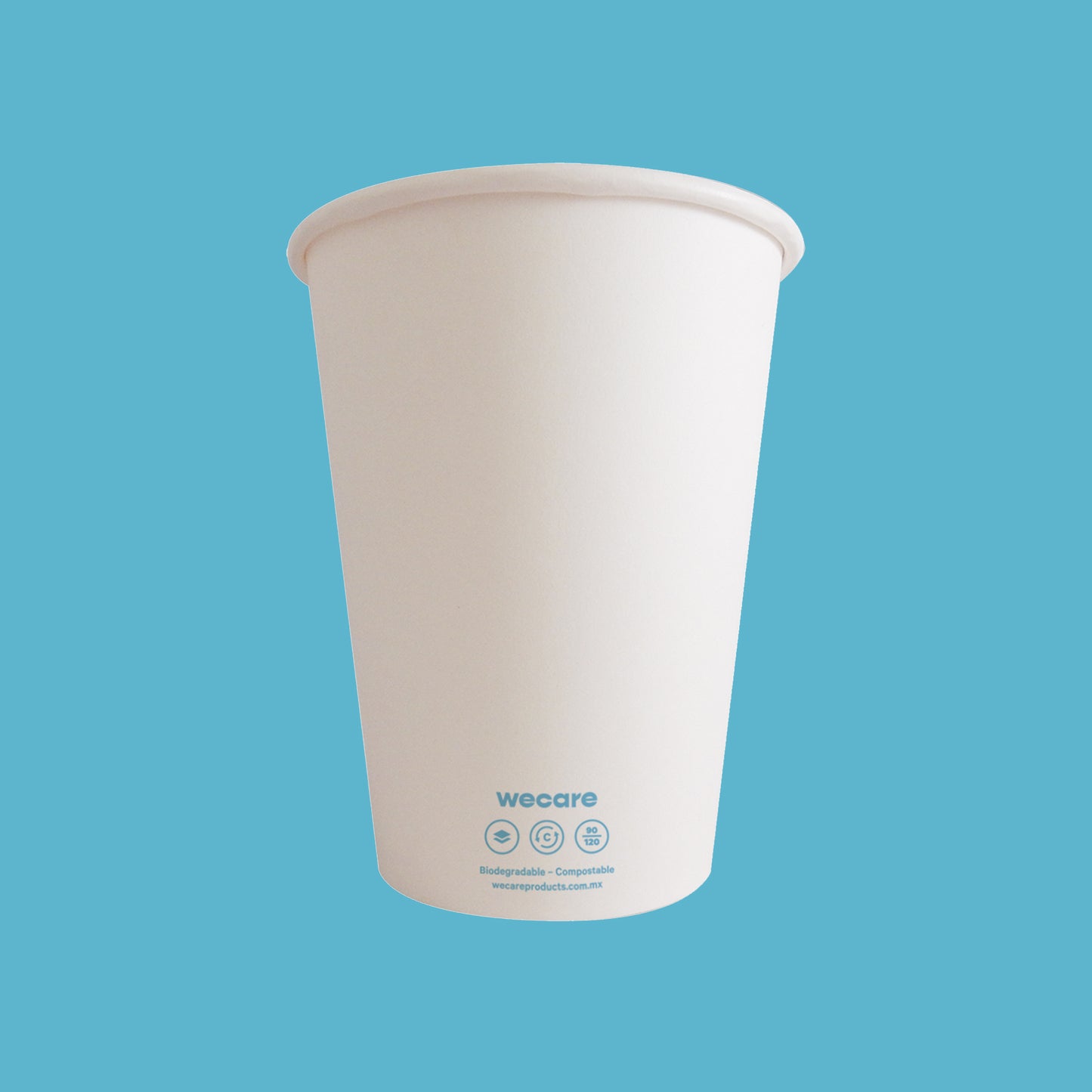 Disposable Coffee Cups, 16 ounces, Paper, 1000 Count, White Paper