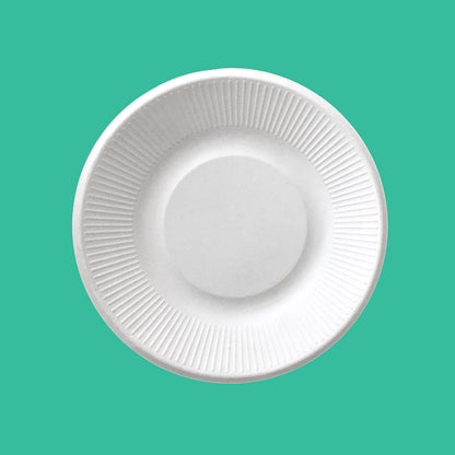 Disposable Paper Plates, Pathways, 500 Count, Bulk Case, 10 Packs/50 Count Per Pack